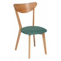 Стул мягкое сиденье/ цвет сиденья - Морская волна MAXI (Макси) / 1 шт. в упаковке