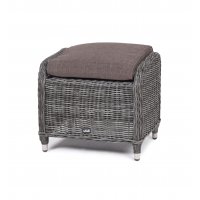 Толедо пуф плетеный, цвет графит