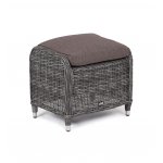 Толедо пуф плетеный, цвет графит