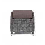 Толедо пуф плетеный, цвет графит