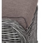 Толедо пуф плетеный, цвет графит