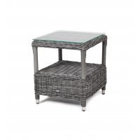 Форио столик кофейный из искусственного ротанга, цвет графит