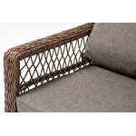 Гранд Латте кресло из искусственного ротанга, цвет коричневый