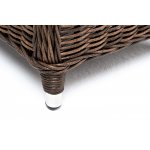 Толедо пуф плетеный, цвет коричневый