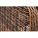 Толедо пуф плетеный, цвет коричневый