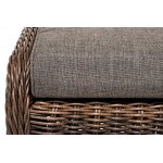 Толедо пуф плетеный, цвет коричневый