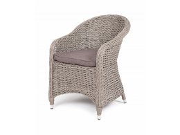 Равенна плетеное кресло из искусственного ротанга (гиацинт), цвет серый