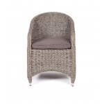 Равенна плетеное кресло из искусственного ротанга (гиацинт), цвет серый