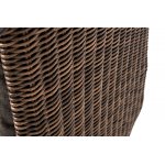 Толедо кресло плетеное с подушками, цвет коричневый Толедо кресло плетеное с подушками, цвет коричневый