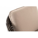 Ницца кресло из искусственного ротанга, цвет бронзовый