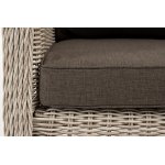 Гляссе кресло плетеное из искусственного ротанга, цвет бежевый