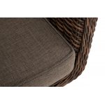 Прованс кресло из искусственного ротанга, цвет коричневый