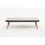 Прованс столик журнальный из ротанга, цвет коричневый