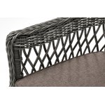 Сицилия плетеный стул из искусственного ротанга, цвет графит