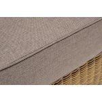 Боно кресло из искусственного ротанга, цвет соломенный