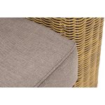 Боно кресло из искусственного ротанга, цвет соломенный