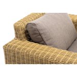 Боно кресло из искусственного ротанга, цвет соломенный