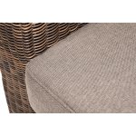 Боно диван из искусственного ротанга трехместный, цвет коричневый
