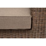 Боно кресло из искусственного ротанга, цвет коричневый