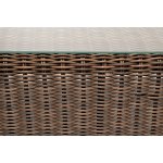 Боно журнальный столик из искусственного ротанга, цвет коричневый