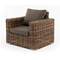 Палермо кресло из искусственного ротанга, цвет соломенный