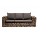 Палермо диван из искусственного ротанга трехместный, цвет соломенный Палермо диван из искусственного ротанга трехместный, цвет соломенный