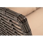 Валенсия диван из искусственного ротанга трехместный, цвет бронзовый