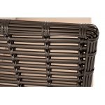 Валенсия диван из искусственного ротанга трехместный, цвет бронзовый