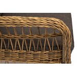 Цесена кресло плетеное из искусственного ротанга, цвет соломенный