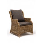 Неаполь плетеный стул из искусственного ротанга, цвет соломенный