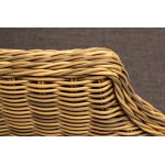 Неаполь плетеный стул из искусственного ротанга, цвет соломенный