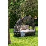 Тенерифе плетеная кровать, цвет бронзовый