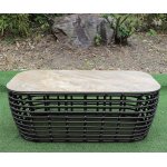 Ницца журнальный столик из искусственного ротанга, цвет бронзовый