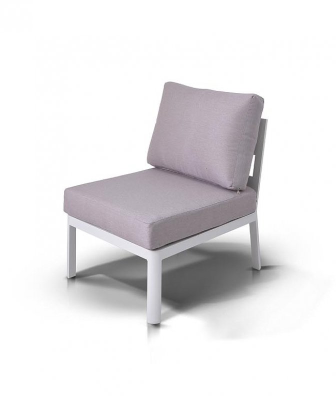 Париж модуль диванный алюминиевый центральный