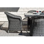 Равенна плетеное кресло из искусственного ротанга, цвет графит