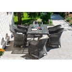 Равенна плетеное кресло из искусственного ротанга, цвет графит