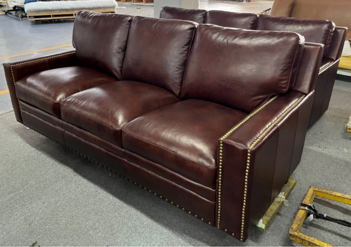 Диван кожаный MAXIME