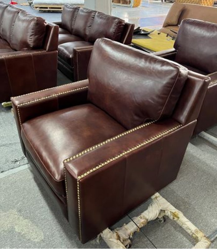 Кресло кожаное MAXIME