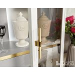 PALMARI P0210=ВИТРИНА 1 ДВ. С ЗЕРКАЛОМ ПОЛКИ СТЕКЛО 4 ШТ