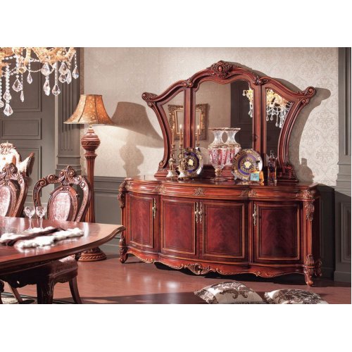 ALEKSANDRIA (АЛЕКСАНДРИЯ) Комод для гостиной с зеркалом