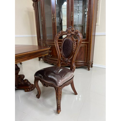 ALEKSANDRIA (АЛЕКСАНДРИЯ) Стул обеденный А (шоколад)