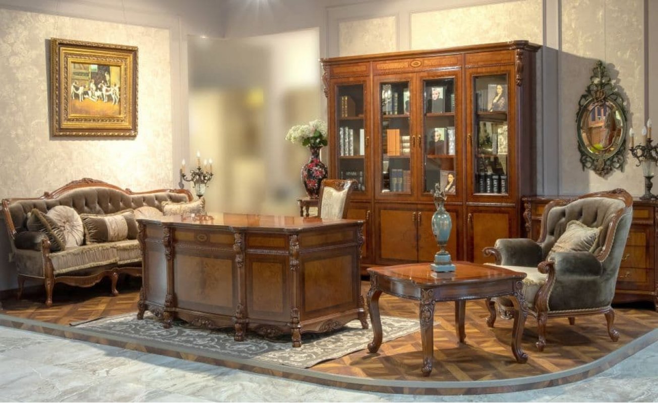 РАМИНА мебель для кабинета из массива