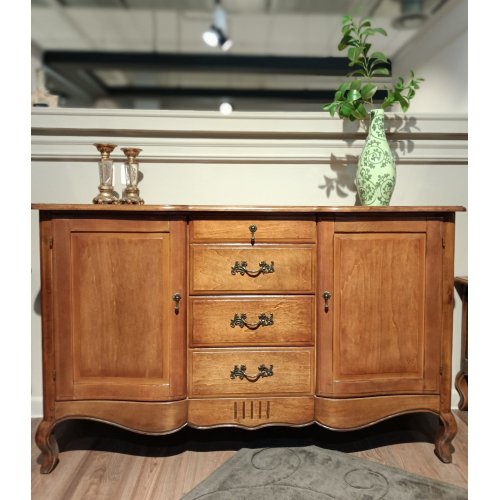 DF803 ПРОВАНС БУФЕТ, массив, цвет орех антик Л DF803 ПРОВАНС БУФЕТ, массив, цвет орех антик Л