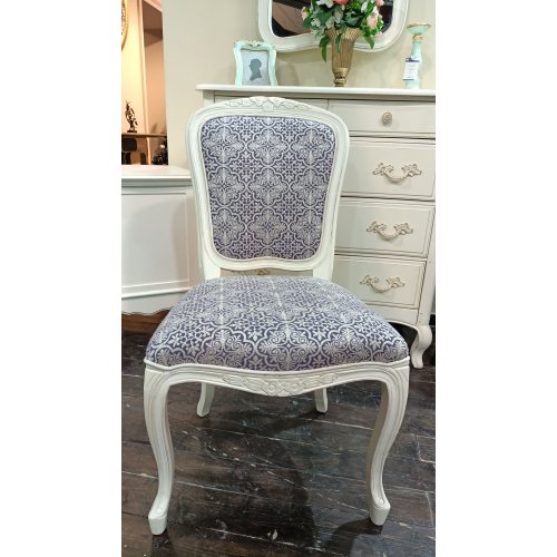 ПРОВАНС DF811 (DD) Стул 540*570*950 (массив, цвет белый, ткань 328-4) ПРОВАНС DF811 (DD) Стул 540*570*950 (массив, цвет белый, ткань 328-4)