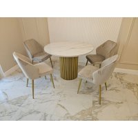 ГАУДИ Стол  круглый 1,1 (керамогранит)