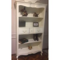 ПРОВАНС DF849(DD)  Шкаф книжный (белый)