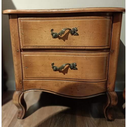 ПРОВАНС DF885L(DD) Тумба прикроватная с 2-мя ящиками (орех антик) ПРОВАНС DF885L(DD) Тумба прикроватная с 2-мя ящиками (орех антик)