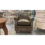 RS007PF (DD) Кресло 900*800*800 (массив,кожа )