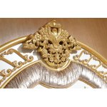 МОНАРХ Е62 Кровать 1,8 м с изножьем (white gold, ткань SAKI-46A)