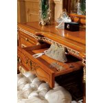 Е62 МОНАРХ ТУАЛЕТНЫЙ СТОЛИК с зеркалом, цвет-brown gold